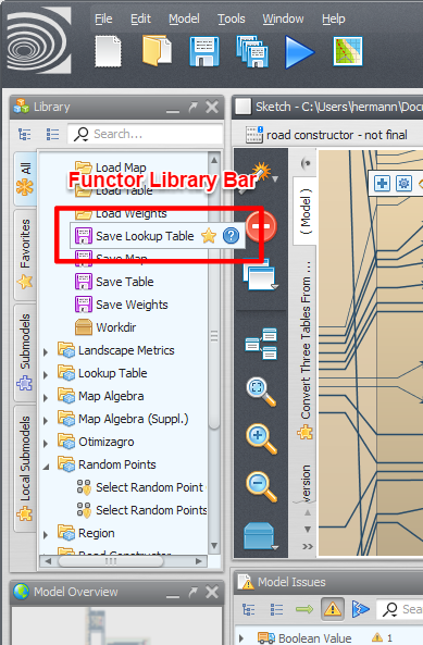 Functor Library Bar